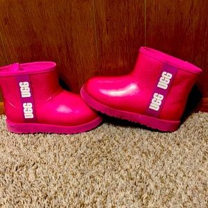 Uggs clear mini toddler shoes